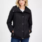 Women's Quilted Hooded Zip-Front Coat, Exclusively at Macy's