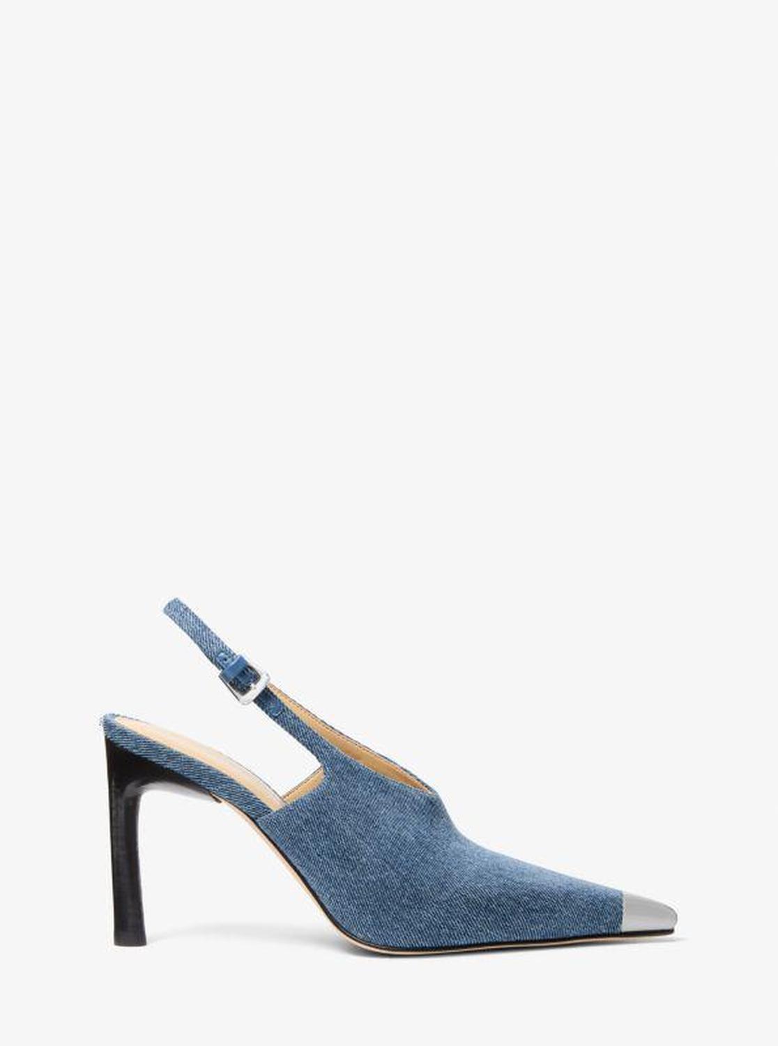 Kasia Denim Slingback Pump