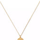 Gold-Tone Color Spark Round Pendant Necklace, 16" + 3" extender