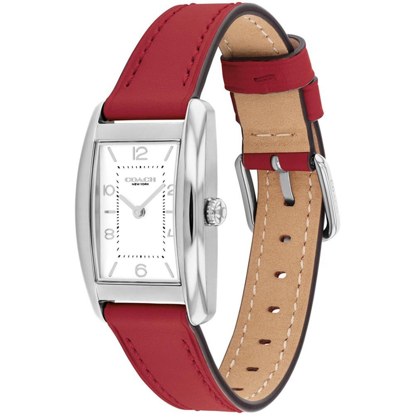 Women's Resse Red Leather Watch 24mm