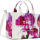 Pink & White 'The Future Floral Leather Medium' Tote