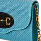 Gucci Horsebit 1955 Leather-Trim Shoulder Bag