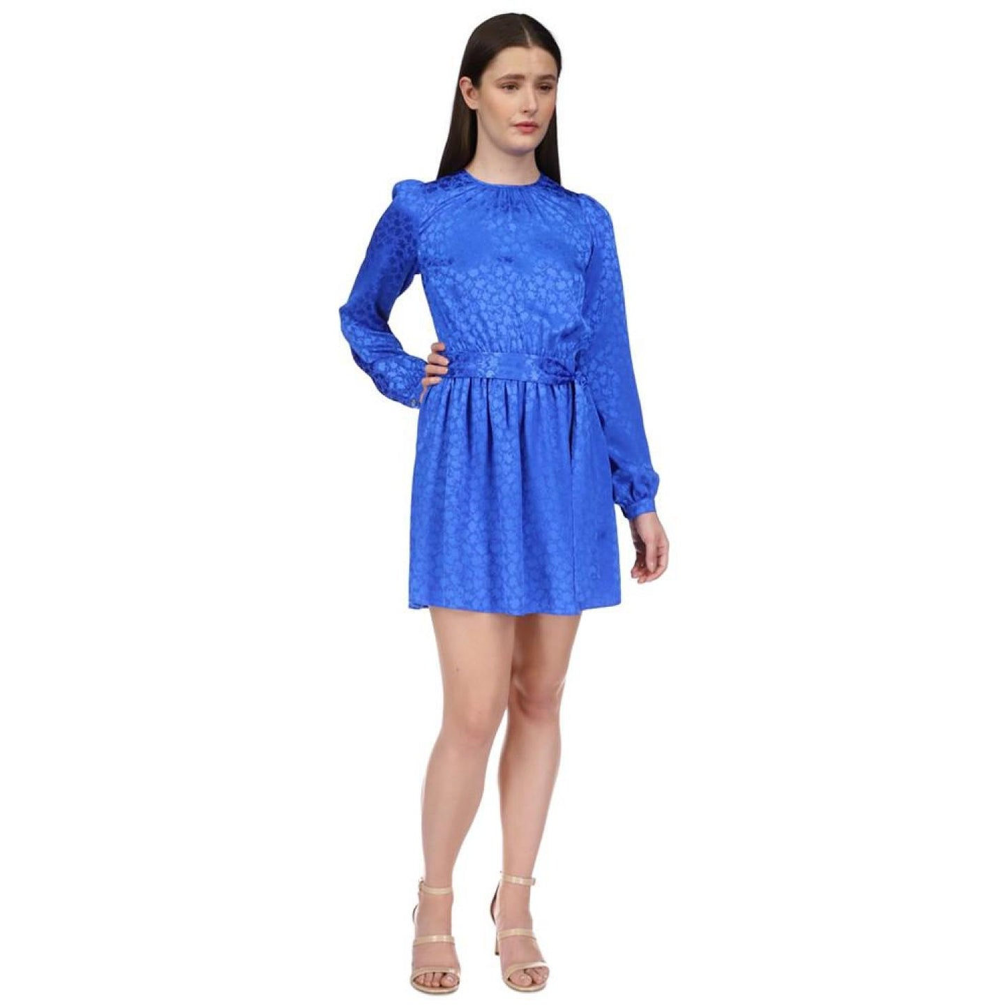 Women's Fleur Tie-Waist Mini Dress