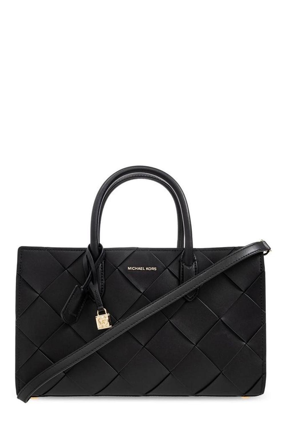 Michael Michael Kors Scarlett Medium Woven Satchel Bag