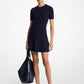 Ribbed Cashmere Mini Dress