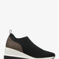 Mabel Stretch Knit and Signature Logo Slip-On Trainer