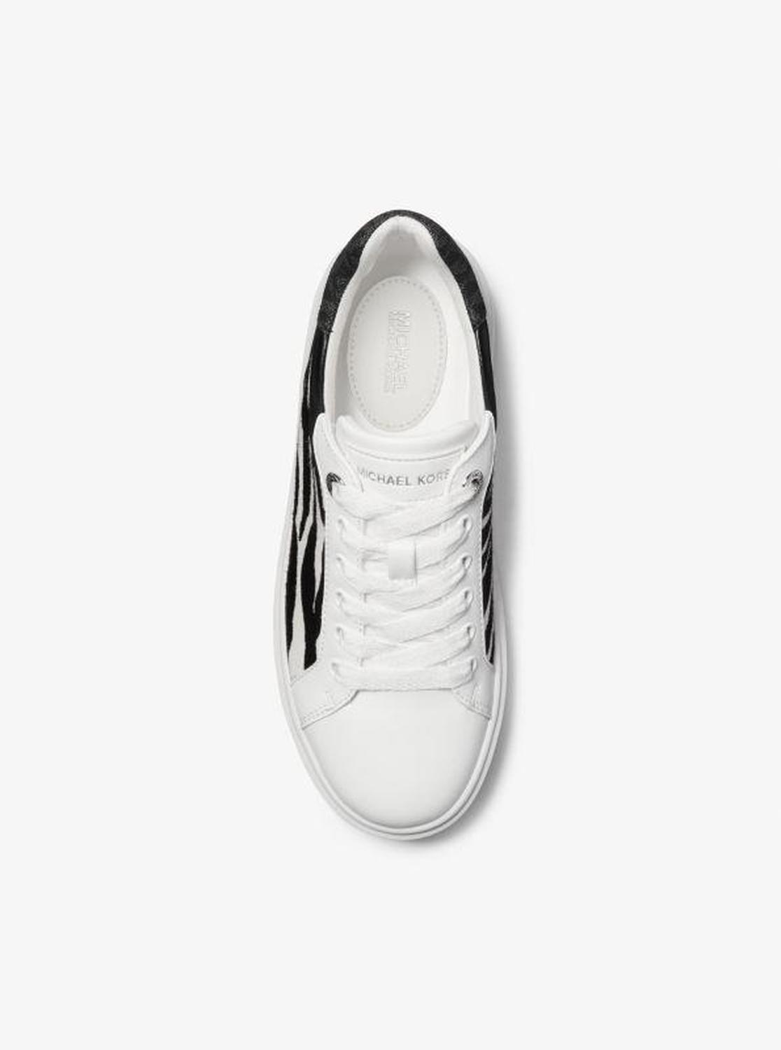 Romey Mixed-Media Platform Sneaker