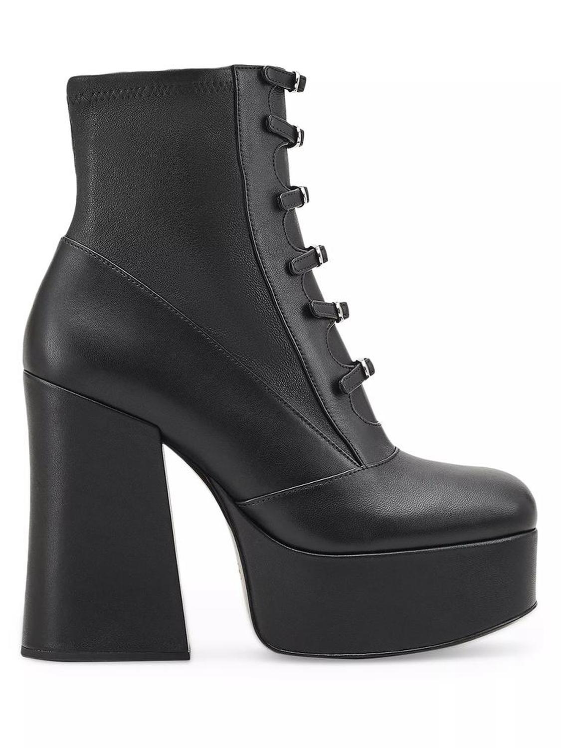 The Kiki Stretch 125MM Leather Boots