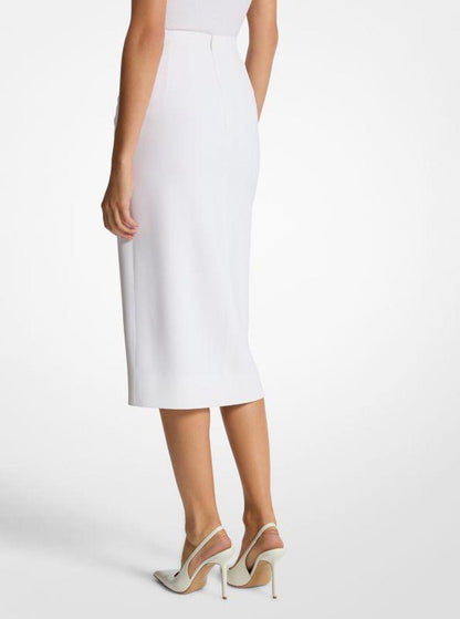 Double Crepe Sablé Pencil Skirt