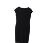 Max Mara Sheath Dress in Black Triacetate