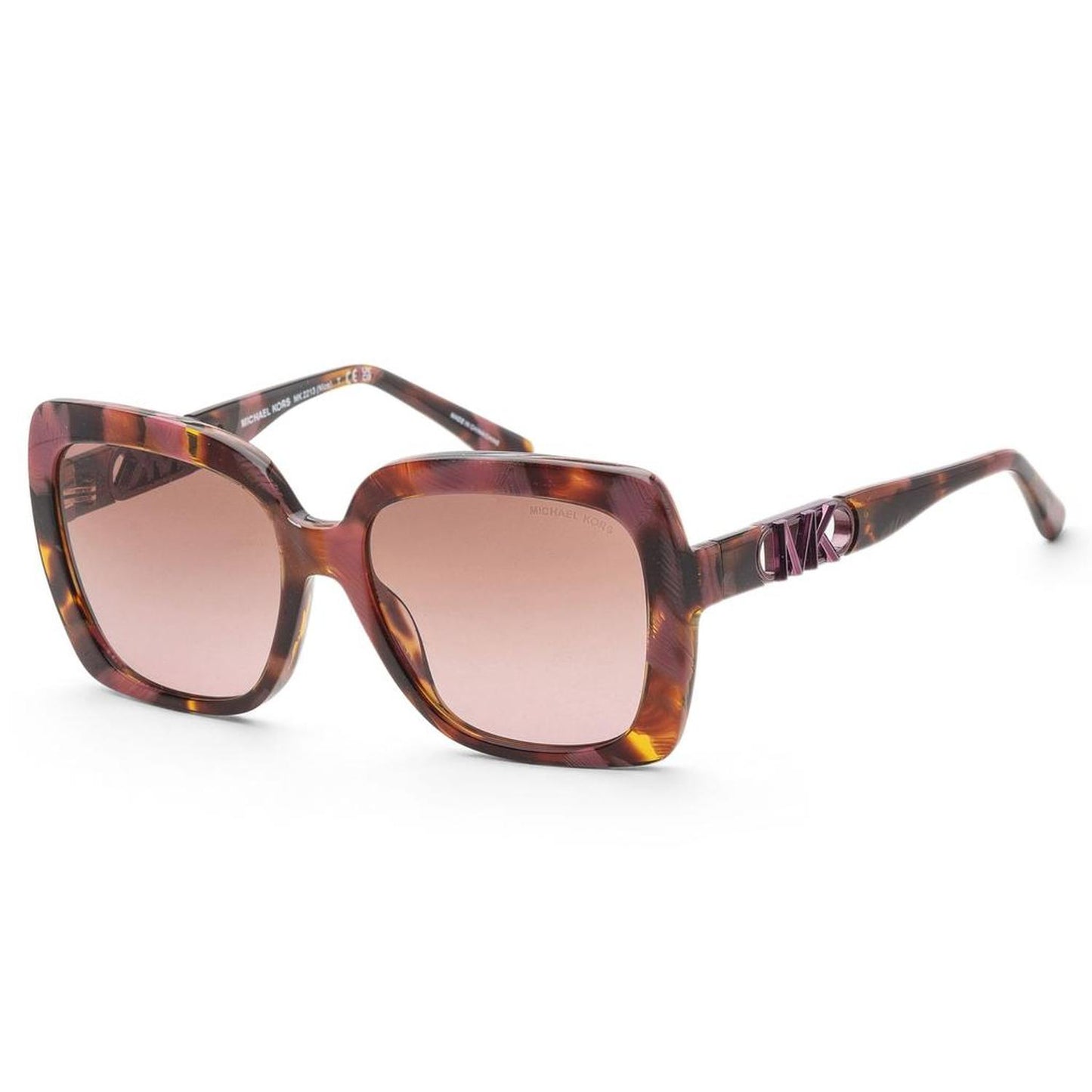 Michael Kors Women's 57mm Plum Graphic Tortoise Sunglasses MK2213-39989T-57