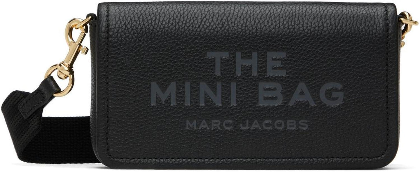 Black 'The Leather Mini' Bag