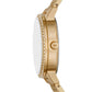 Women's Melissa Three-Hand Gold-Tone Stainless Steel Watch Set 35mm