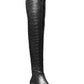 Women's Cosmo Croco-Embossed Over-The-Knee Boots