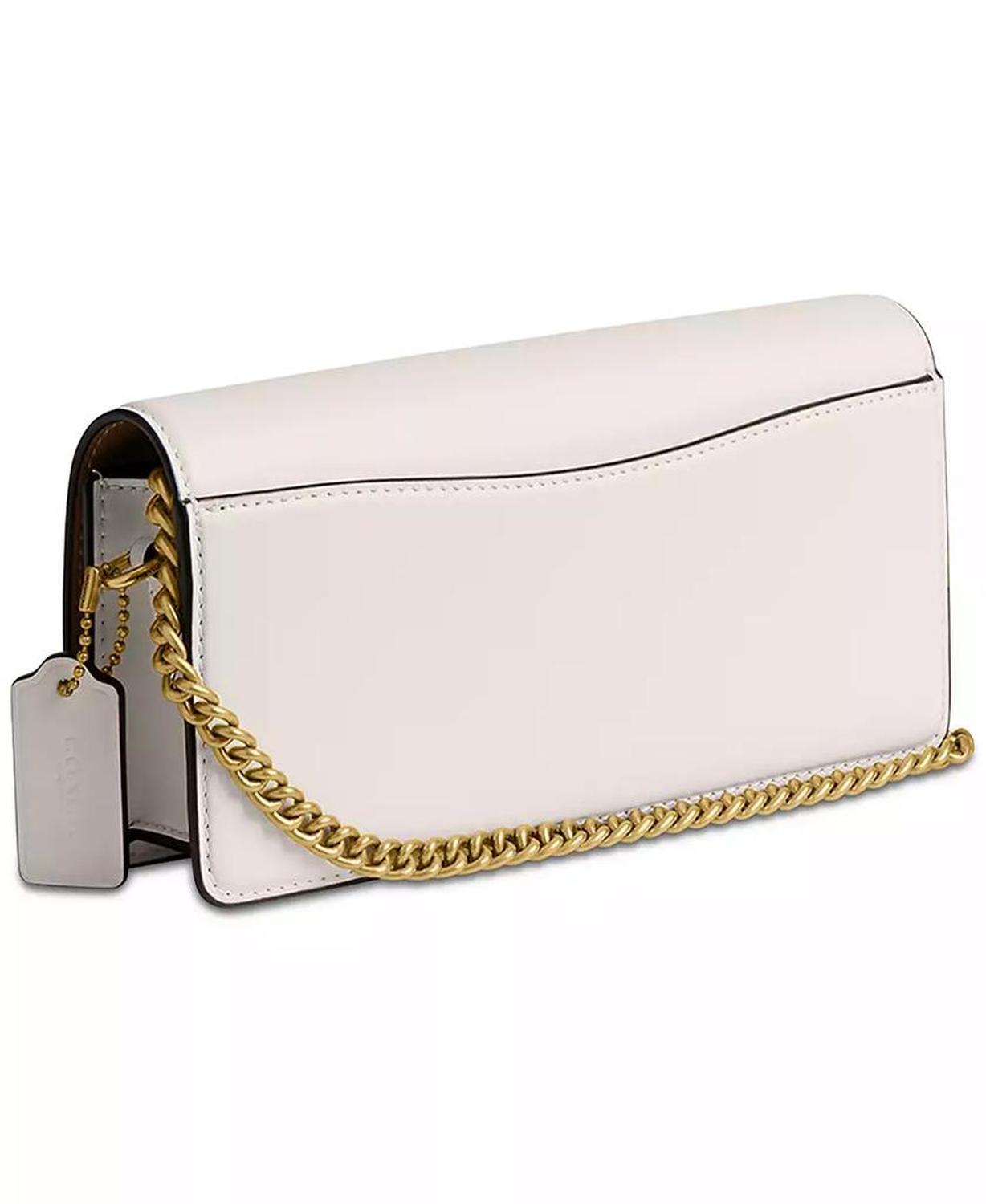 Refined Leather Essential Long Wallet on Chain