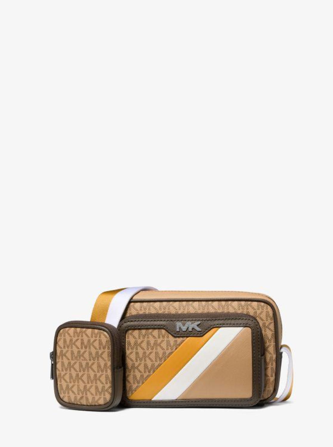 Rivington Striped Logo Camera Bag