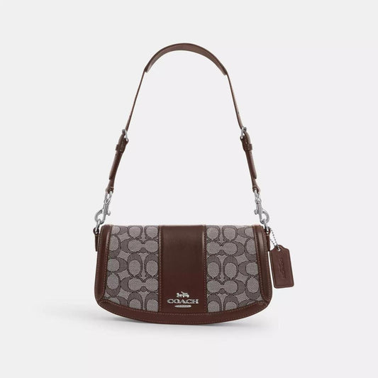 Coach Outlet Andrea Shoulder Bag In Signature Jacquard