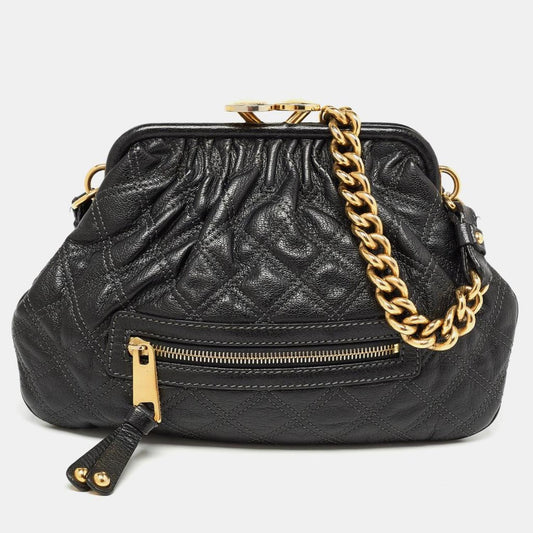 Marc Jacobs  Quilted Leather Little Stam Shoulder Bag