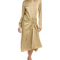 Michael Kors Collection Techno Charm Sarong Shirtdress