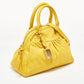 Marc By Marc Jacobs Yellow Leather Classic Q Baby Aidan Satchel