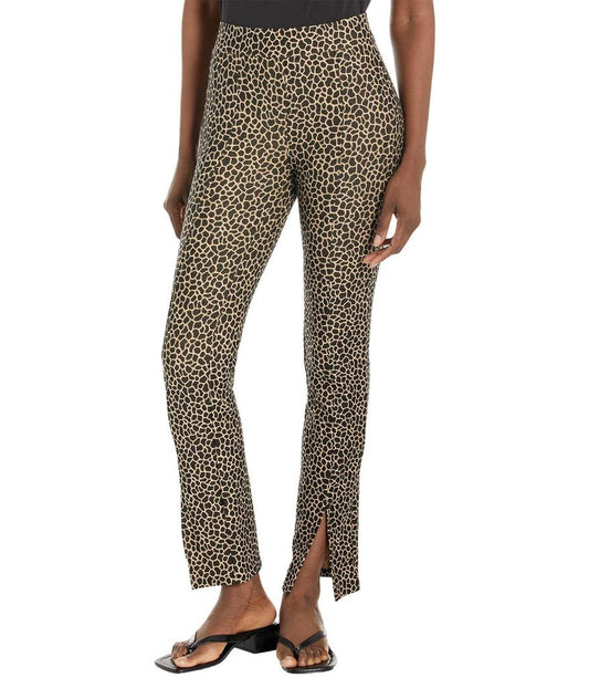 Giraffe Split Hem Leggings