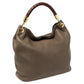 Michael Kors Dark /brown Soft Leather Skorpios Hobo