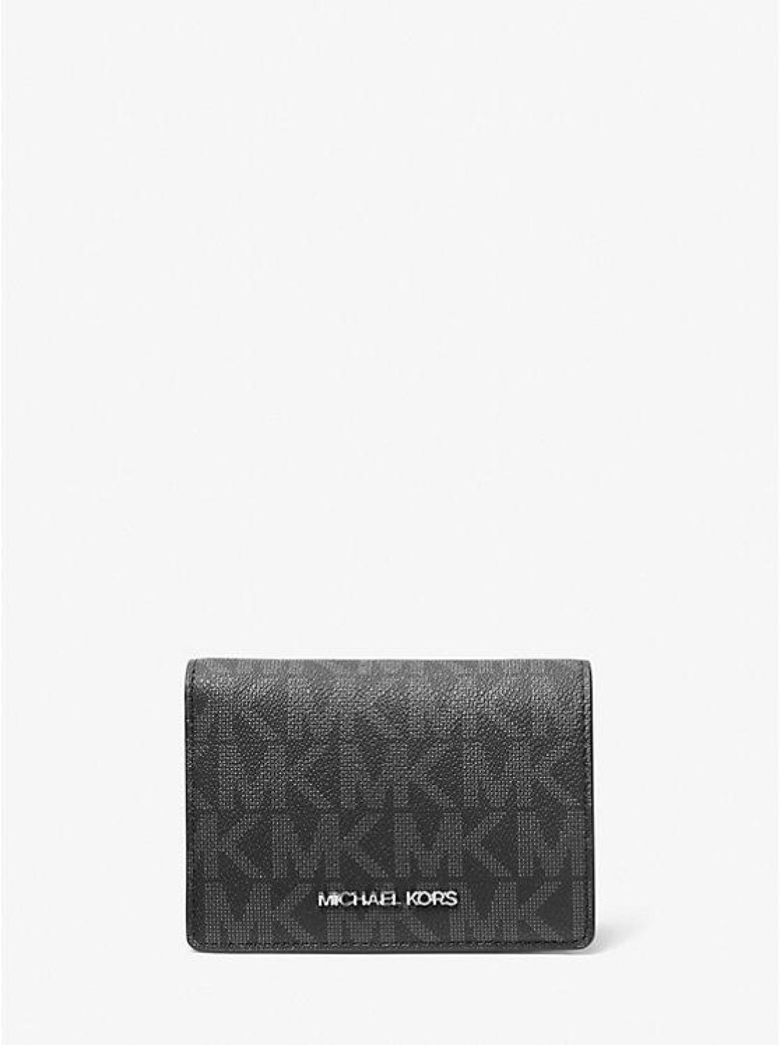 Jet Set Medium Signature Logo Wallet