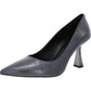 Clara Mid Womens Metallic Pumps