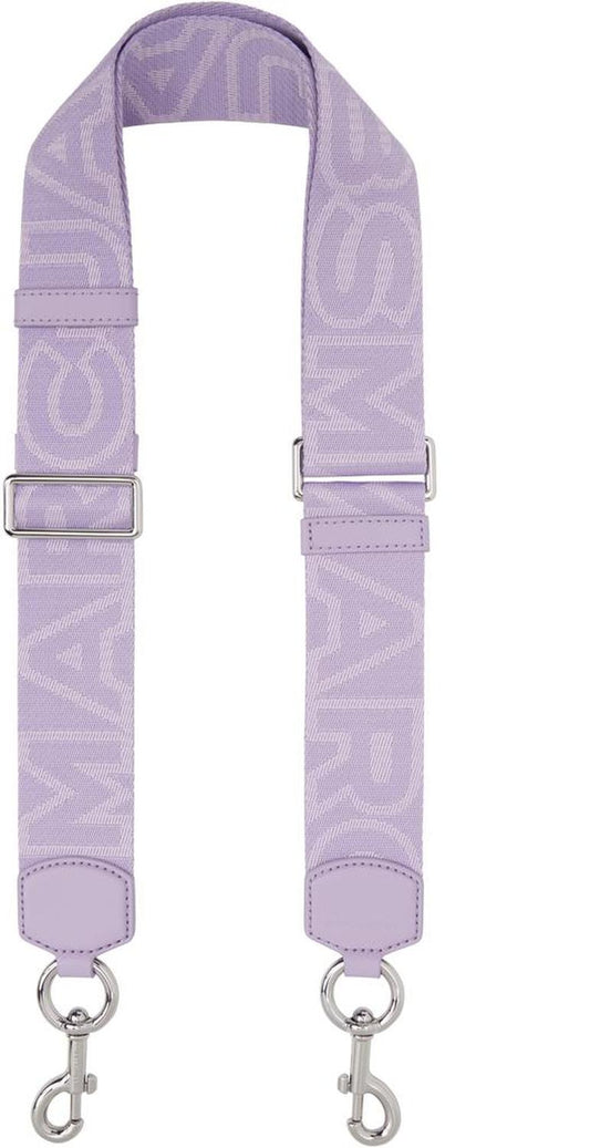 Purple 'The Outline Logo Webbing' Shoulder Strap