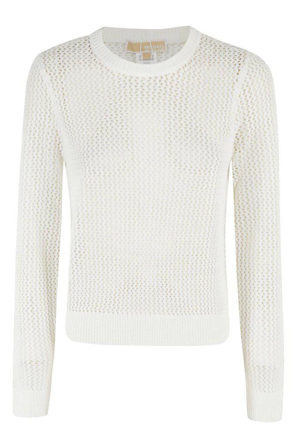 Michael Michael Kors Crewneck Mesh Knit Jumper