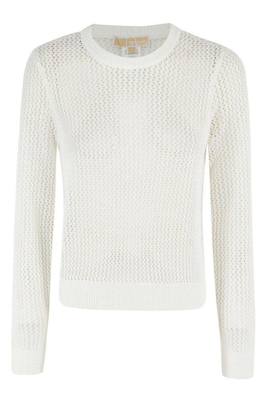 Michael Michael Kors Crewneck Mesh Knit Jumper