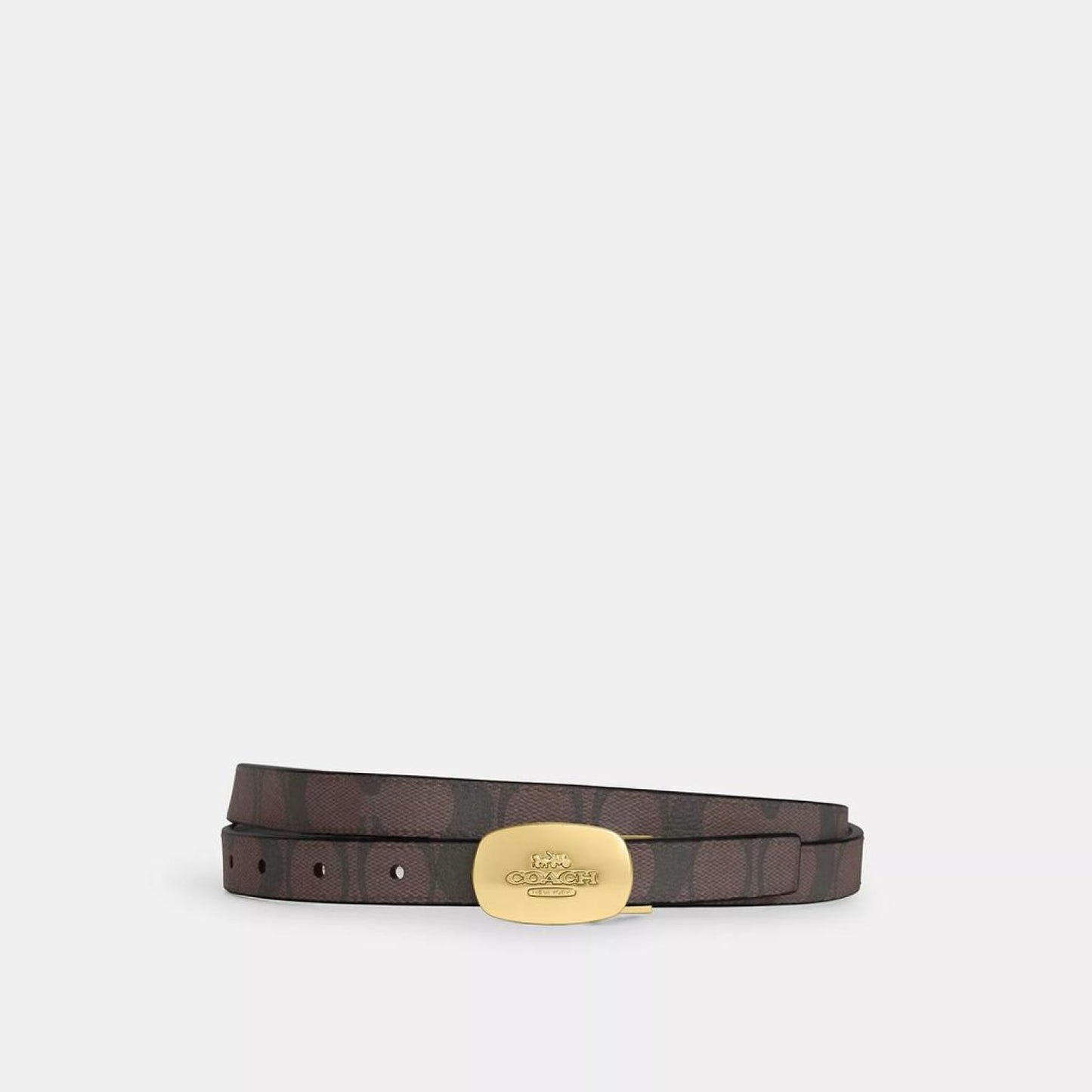 Coach Outlet Signature Buckle Cut To Size Reversible Eliza Belt, 18 Mm