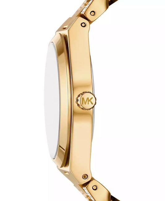 Women's Lennox Three-Hand Gold-Tone Stainless Steel Watch 37mm