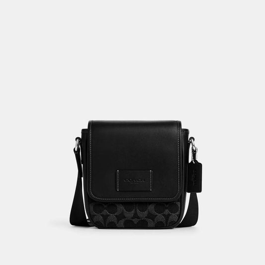 Lucas Crossbody Bag In Signature Denim