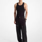 Stretch Wool Zip Cargo Pants