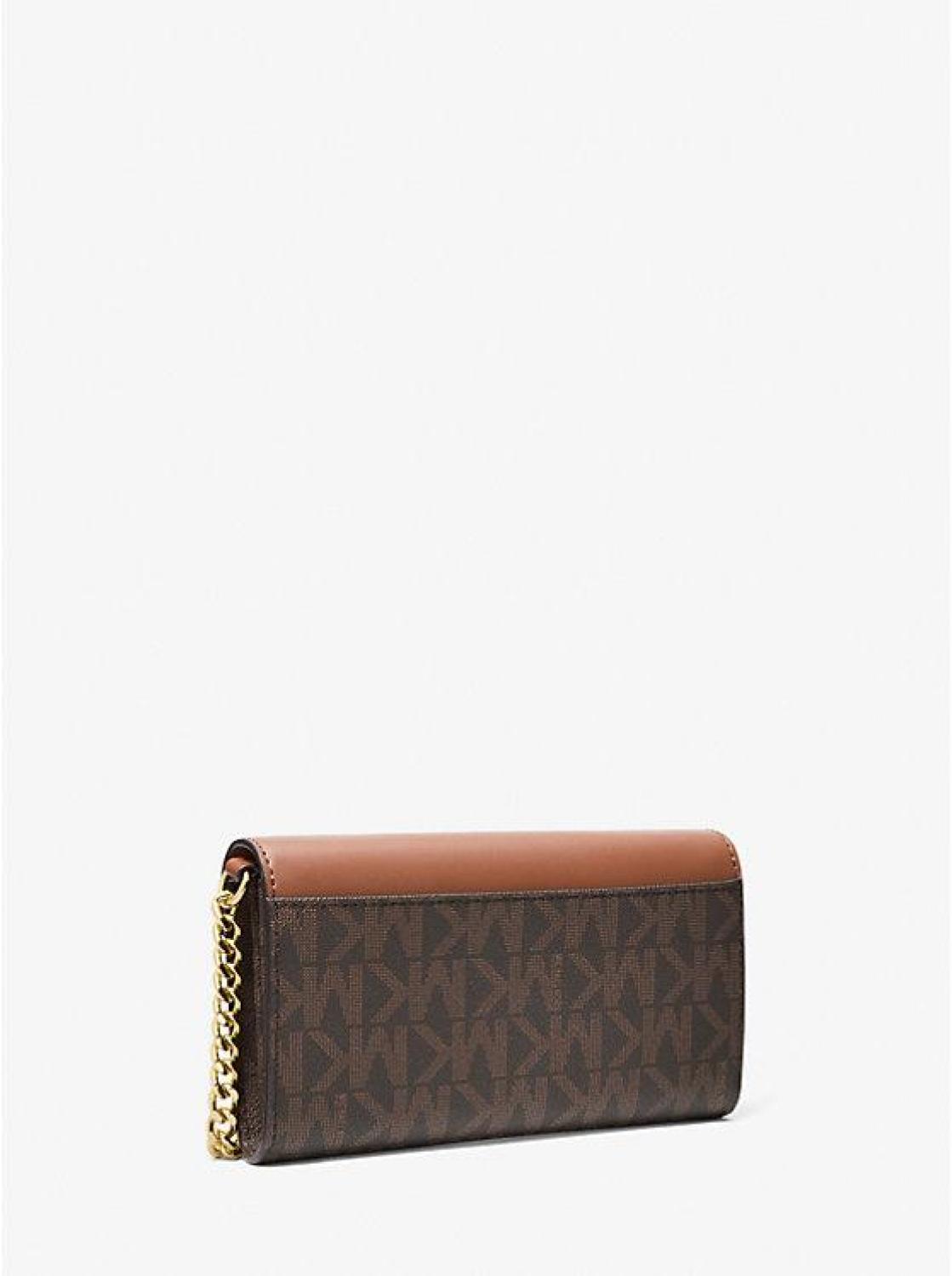 Jet Set Large Signature Logo Convertible Crossbody Bag