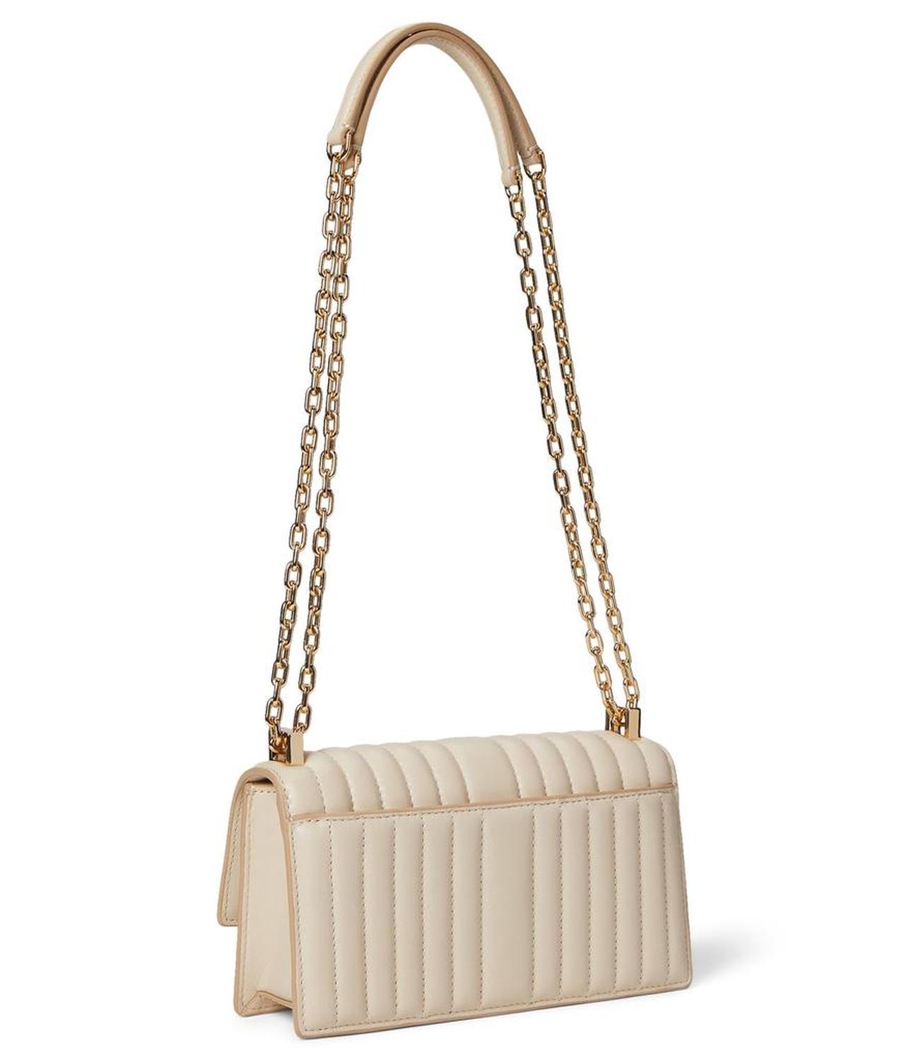 Tribeca Quilted Leather Mini Flap Chain Crossbody