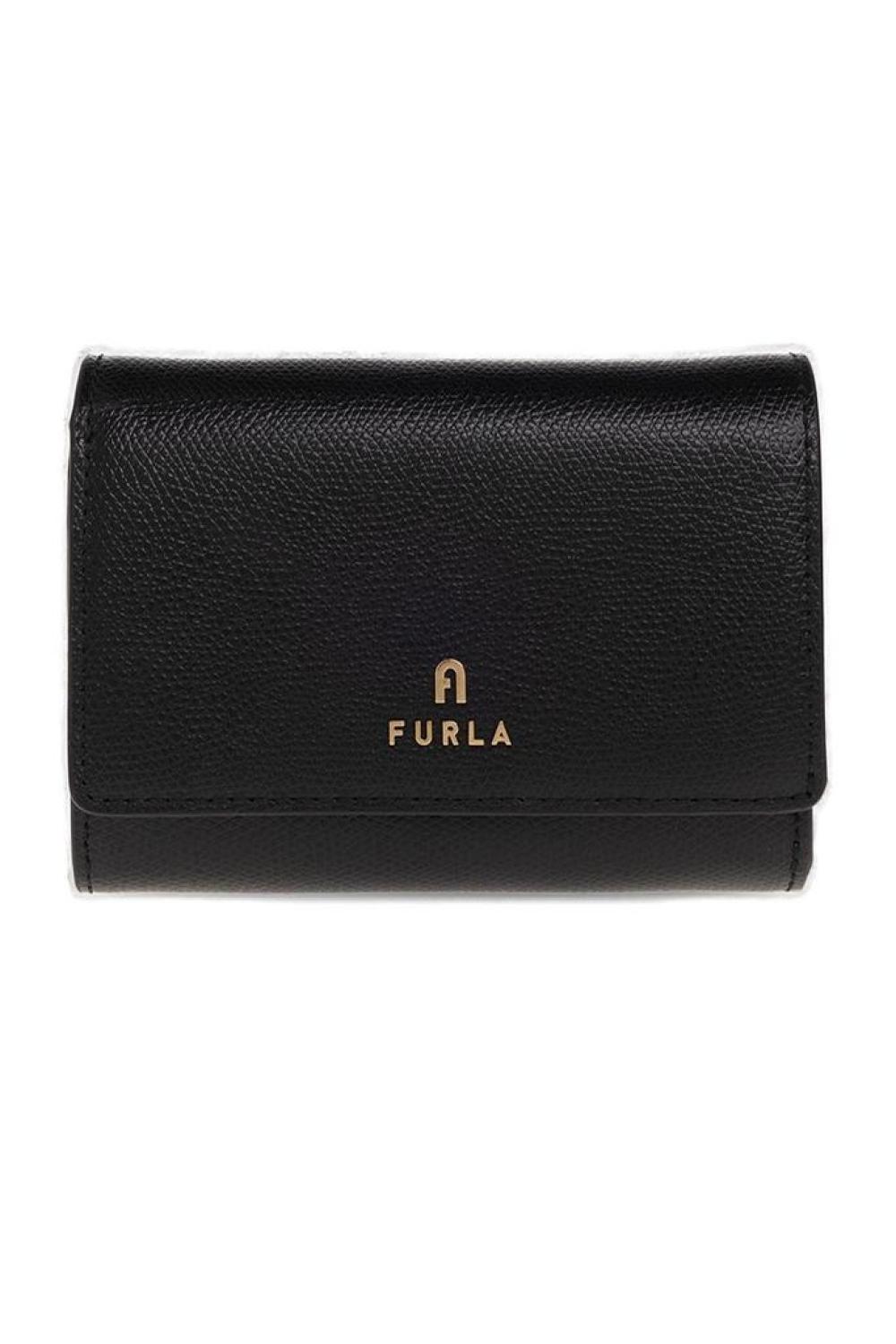 Furla Logo Plaque Snapped Wallet