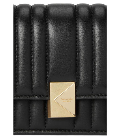 Tribeca Quilted Leather Mini Flap Chain Crossbody