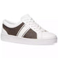 MICHAEL MMK Juno Stripe Lace-Up Low-Top Sneakers