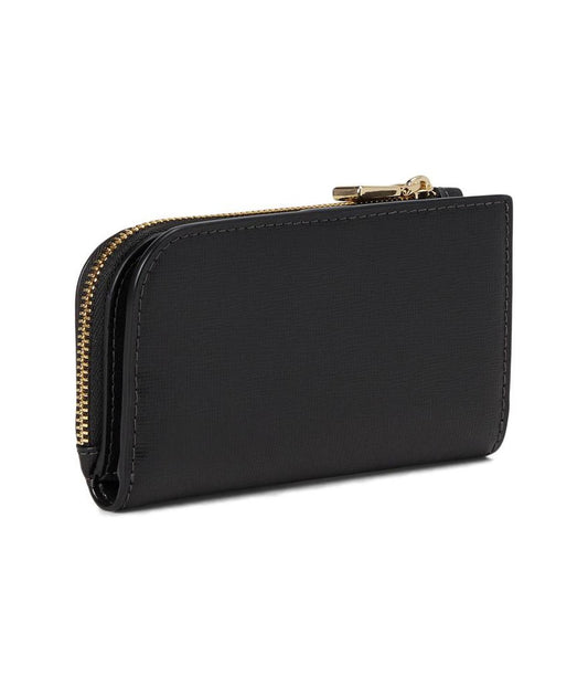 Devin Saffiano Leather Small Slim Bifold Wallet