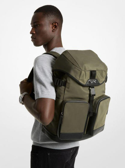 Brooklyn Recycled Nylon Cargo Backpack