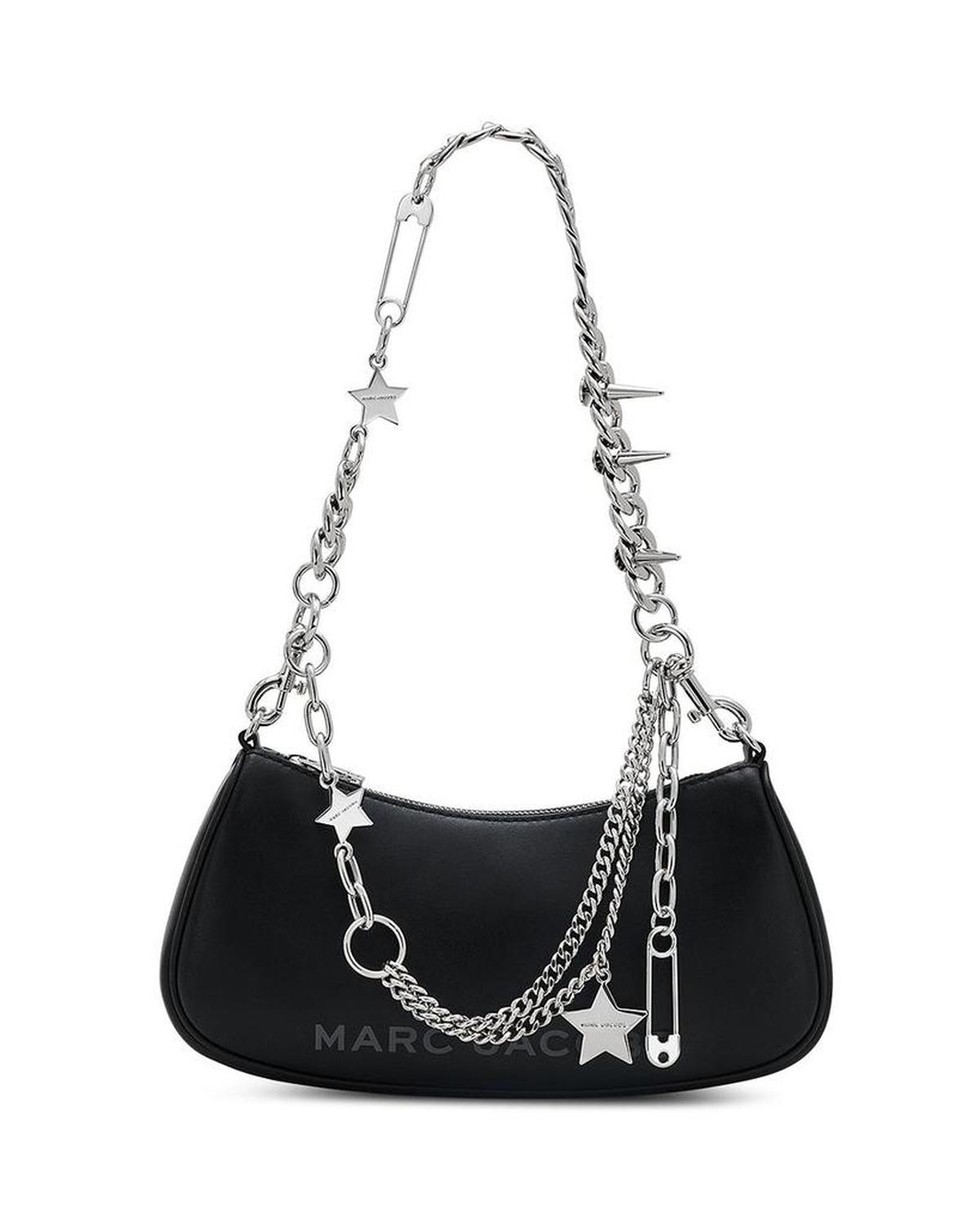 The Star Charm Leather Shoulder Bag