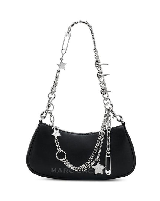 The Star Charm Leather Shoulder Bag