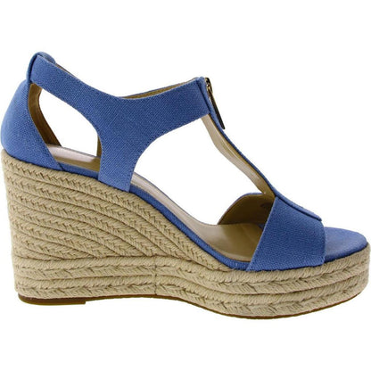 Womens Zipper Wedge Wedge Heels