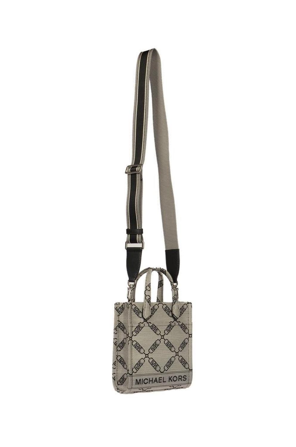 Michael Kors Gigi Logo Jacquard Extra-Small Crossbody Bag