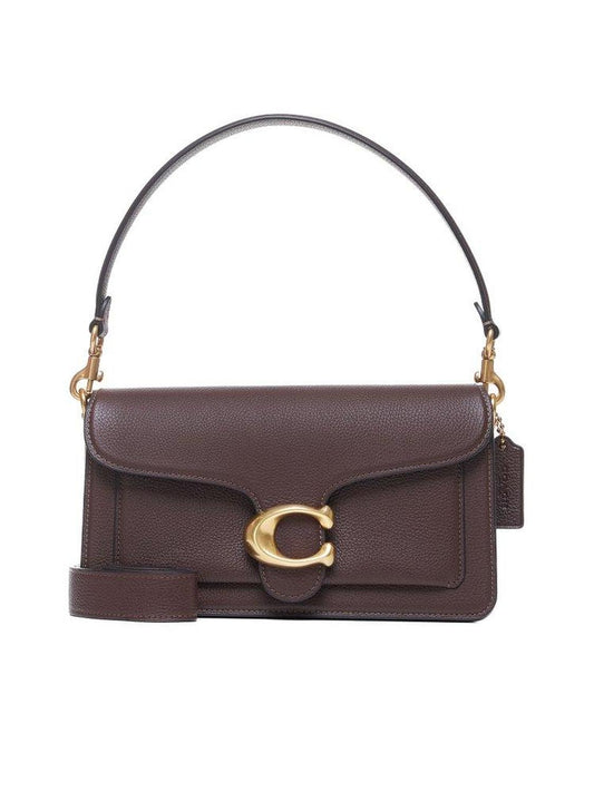 Coach Tabby 26 Logo Plaque Shoulder Bag