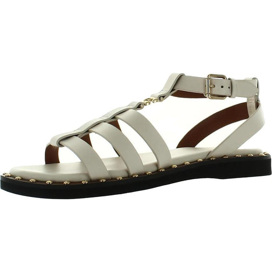 Giselle  Womens Leather Studded Strappy Sandals