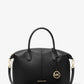 Hyde Large Pebbled Leather Satchel