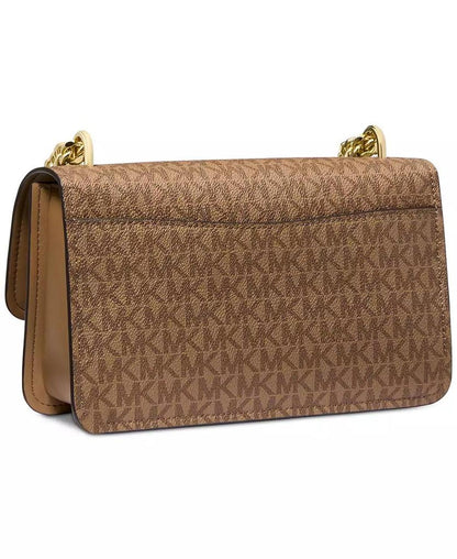 Claire Logo Monogram Small Shoulder Bag